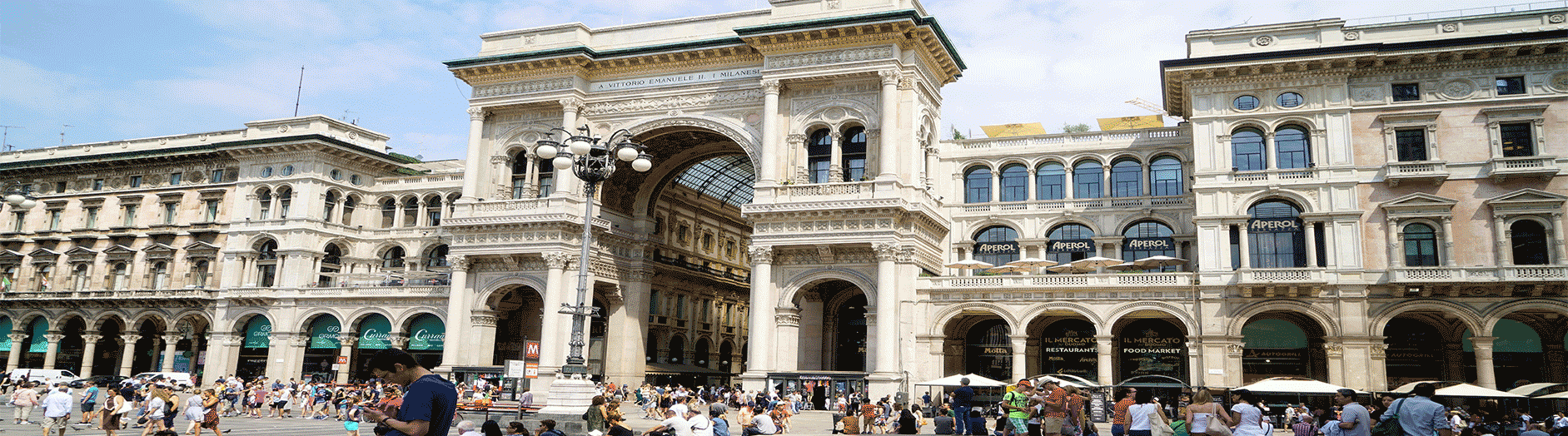 Galleria Vittorio Emanuele II in Milano. It's one of the world's